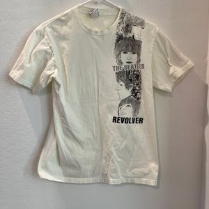 The Beatles Revolver Women's shirt white Size Medium see notes
